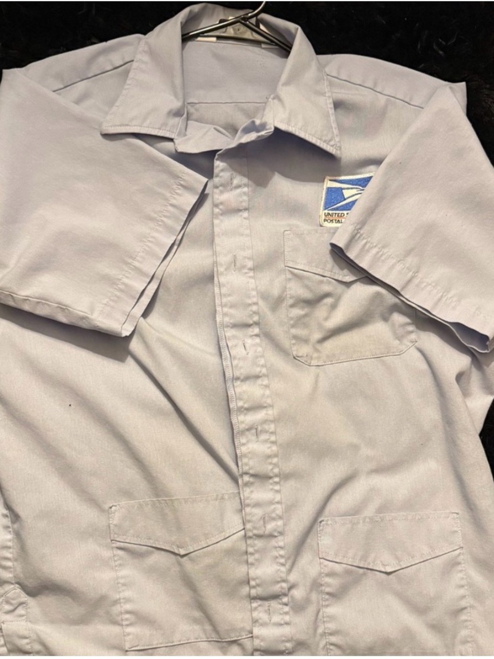 United States Postal Service  Women's Button-Down Work Shirt jacket